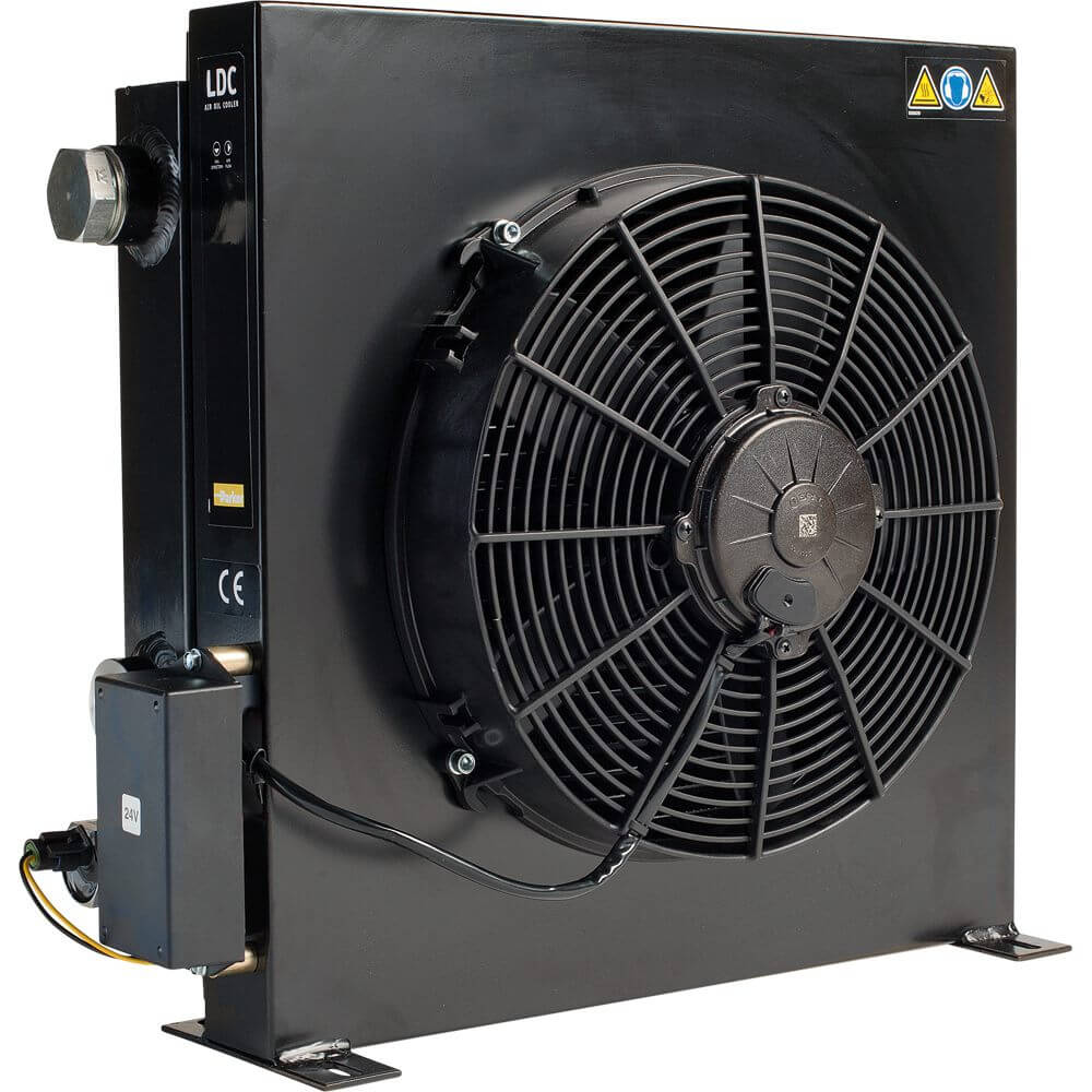 Air Oil Cooler With DC Motor – LDC Series